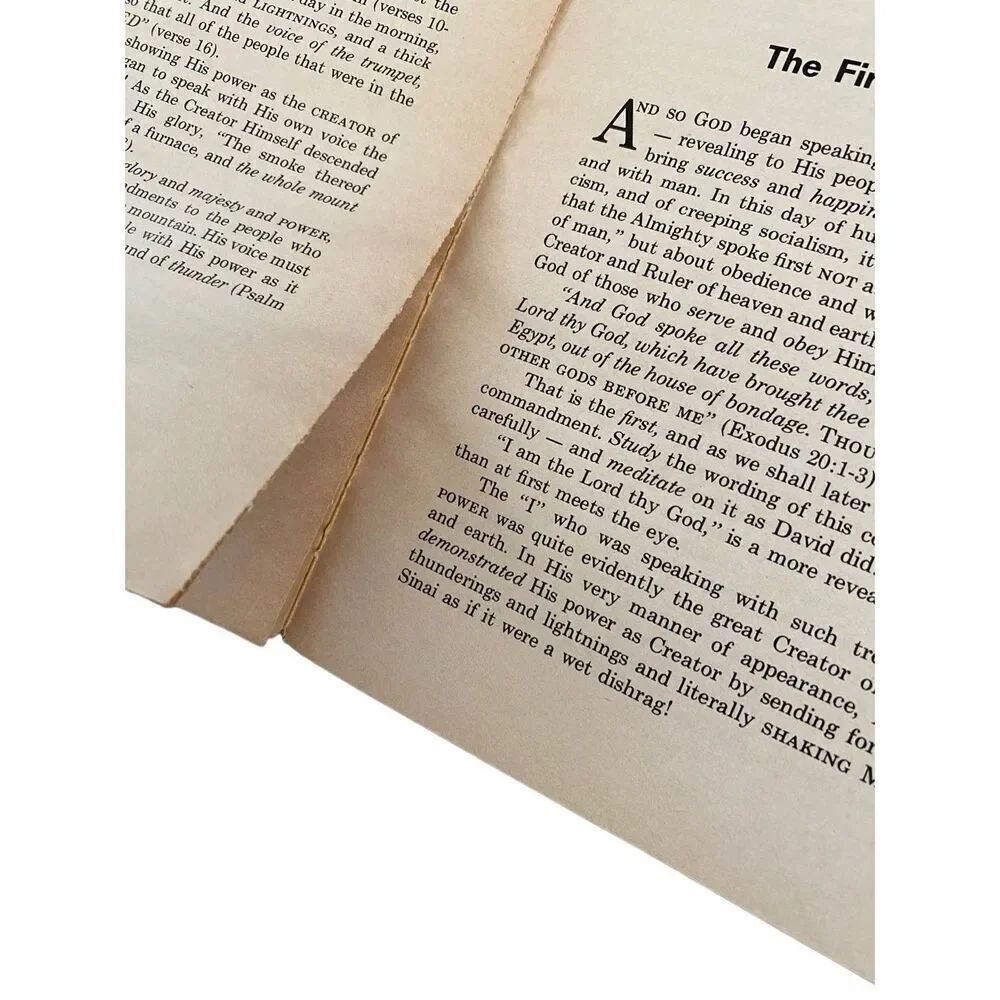 The Ten Commandments by Roderick C Meredith Paperback Book - Picture 5 of 13